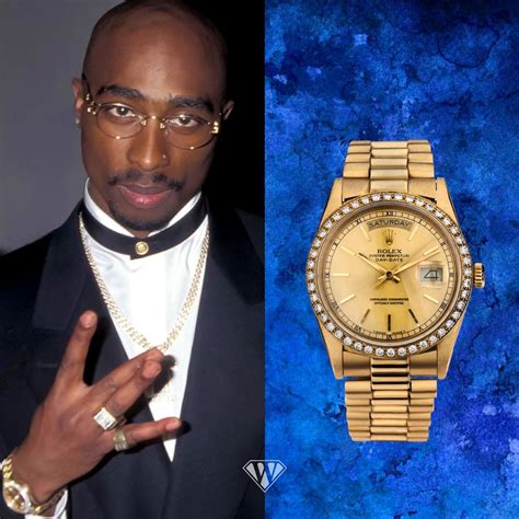 2pac rolex day date|tupac rebirth.